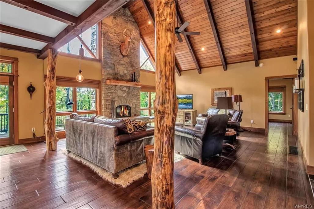 Willa Luxurious Chalet! Hot-Tub, Bonfire & Ideal Location For Skiing & Town Ellicottville Zewnętrze zdjęcie